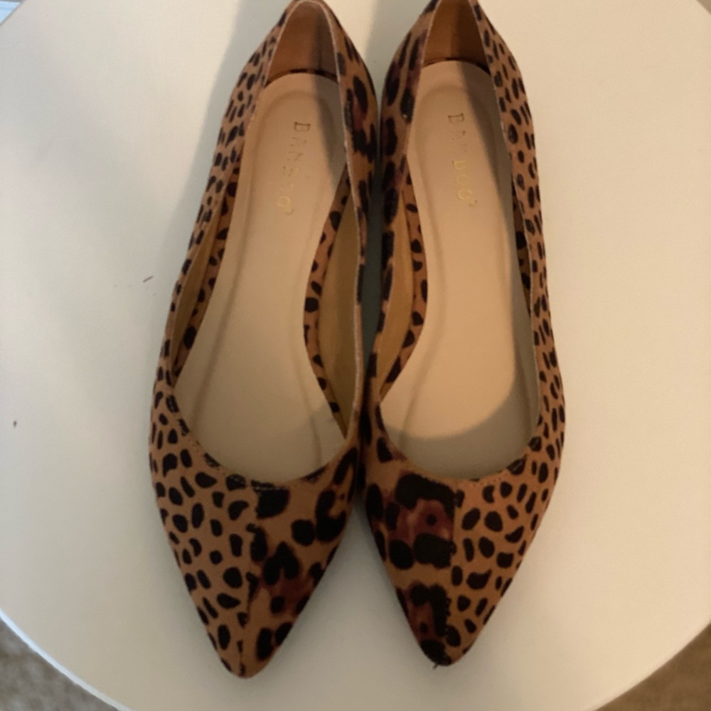Cheetah/Leopard Print Flats